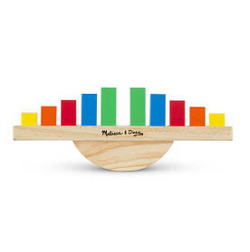 Розвивальна іграшка Дерев'яний баланс "Райдуга" для дітей із 3 років/Rainbow Balance Classic Toy ТМ Melissa & Doug MD15197