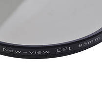 Поляризаційний CPL світлофільтр NewView HD 40,5 мм., фото 3