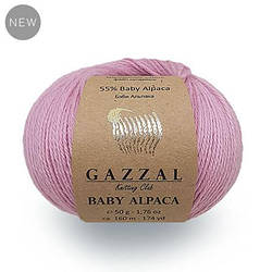 Gazzal Baby Alpaca 55 % (Бейбі Альпака) 45 % Мериносова вовна файн супервош