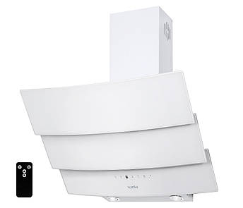 Витяжка похила кухонна Ventolux RIALTO 60 WH (750) TRC біла, фото 1