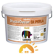 Capadecor Stucco Perla Di Gold (злотистий) 2,5 л