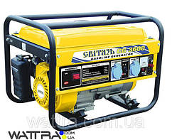 Генератор бензиновий СВІТ'ЯЗЬ CG3600 (2,5 кВт) електрогенератор (генератор напруги) безплатна доставка