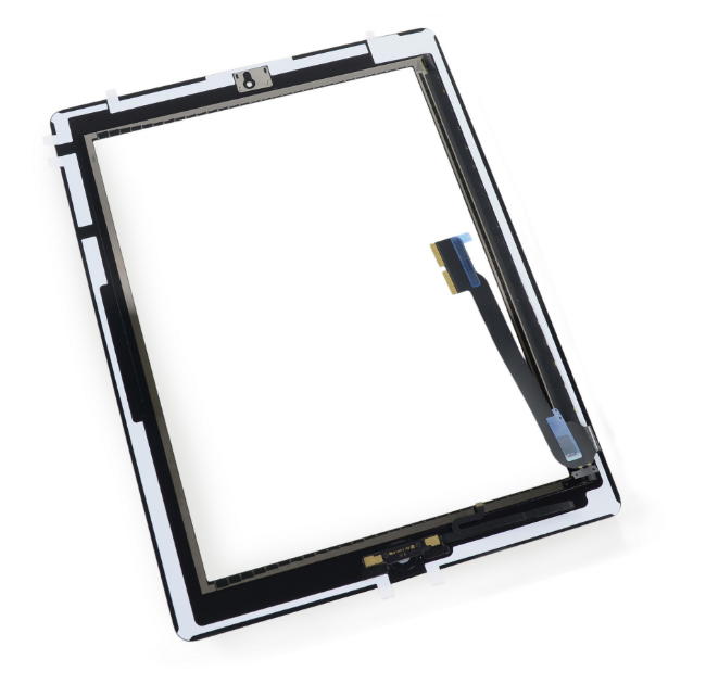Тачскрин (сенсор) для iPad 3, iPad 4, черный, полный комплект, оригинал - фото 2 - id-p588801675