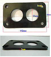 Прокладка под карбюратор текстолитовая ЗАЗ, УАЗ тонкая