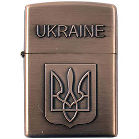 Запальничка бензинова з гербом України 4410