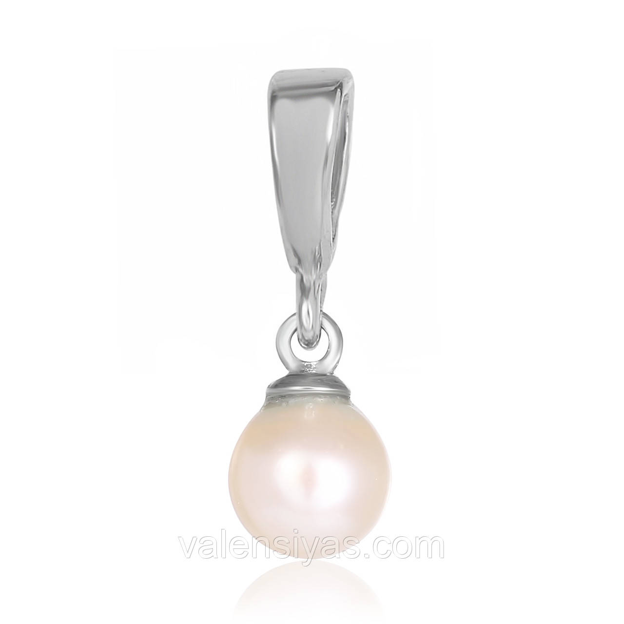 Срібний підвіс із перлиною П2Ж/395