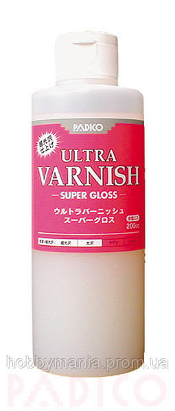 Лак глянсовий Padico 200 мл, Ultra varnish Super Gloss