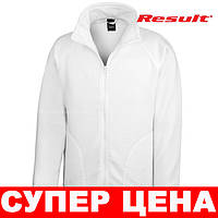 Мужская флисовая кофта на замке R114X Белый, XXL