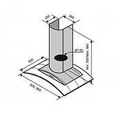 Витяжка VENTOLUX FERRARA 90, фото 3