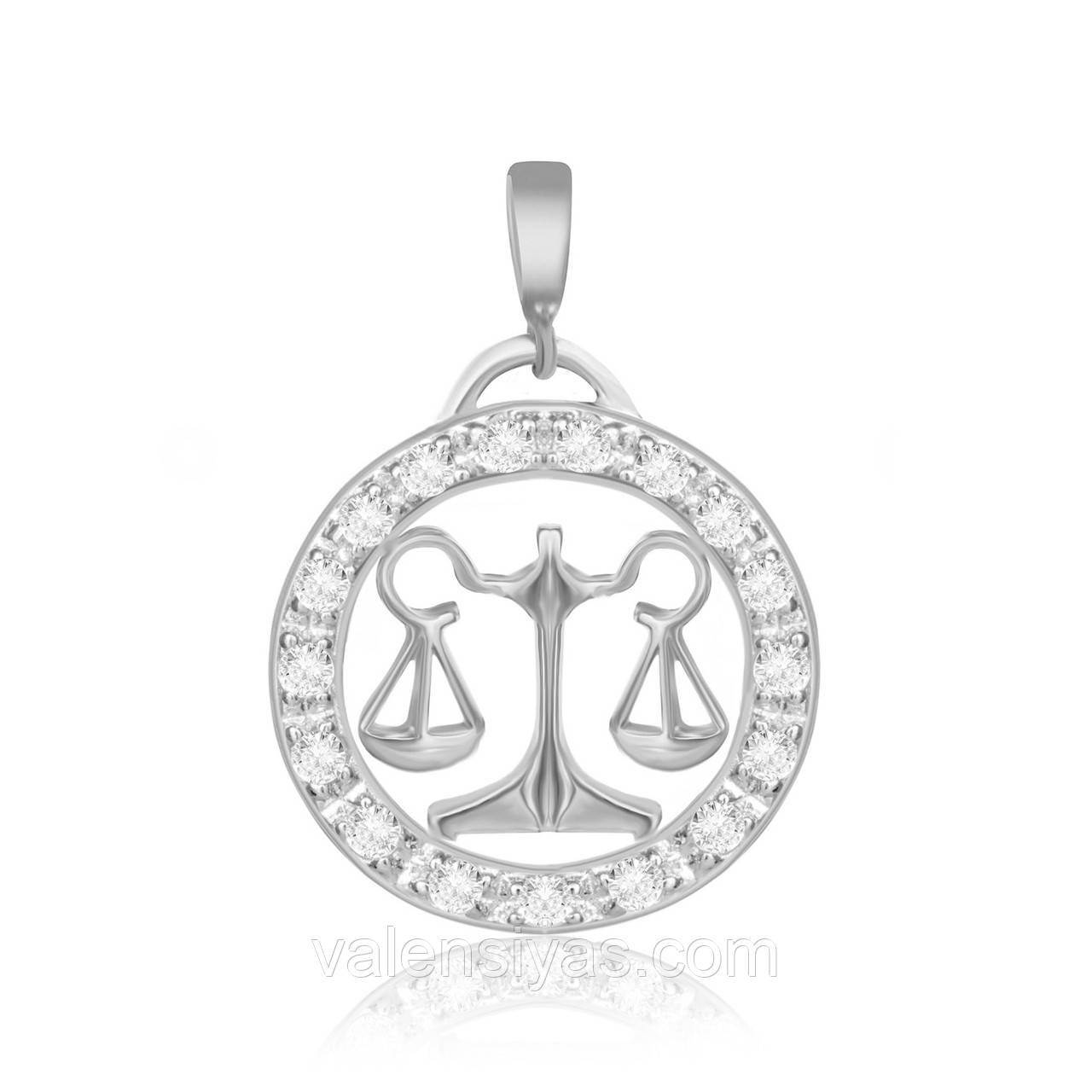 Срібний підвіс Ваги П2Ф/049