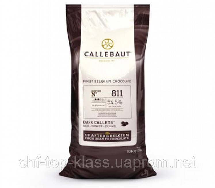 Темний шоколад Barry Callebaut 811 Select 10 кг (фасування можливе)