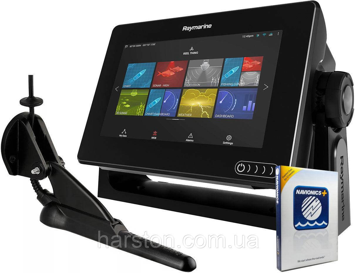 Raymarine AXIOM 7 C ДАТЧИКОМ DVS І КАРТИЙ NAVIONICS+