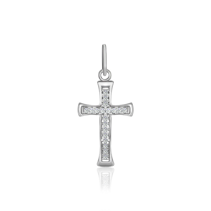 Срібний декоративний хрест П2Ф/158