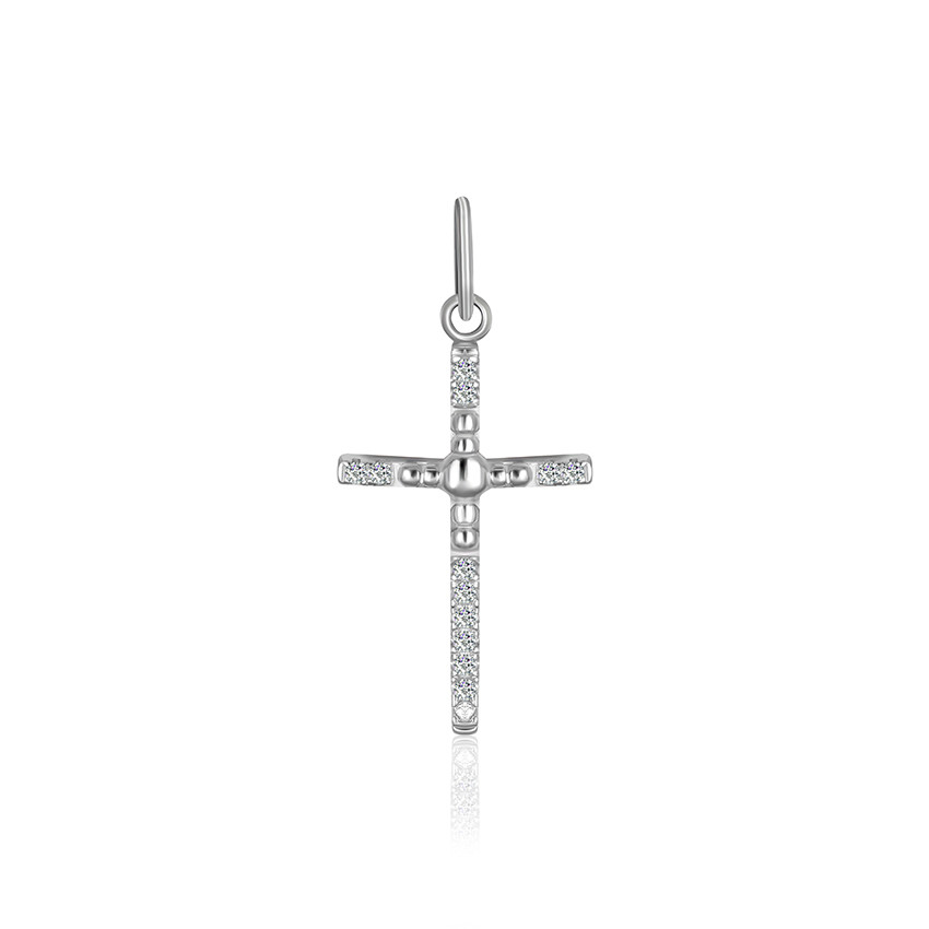 Срібний декоративний хрест П2Ф/160