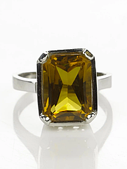 Каблучка срібна з султанітом Т2070-с