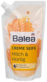 Рідке крем-мило Balea з ароматом молока та меду запаска 500 мл