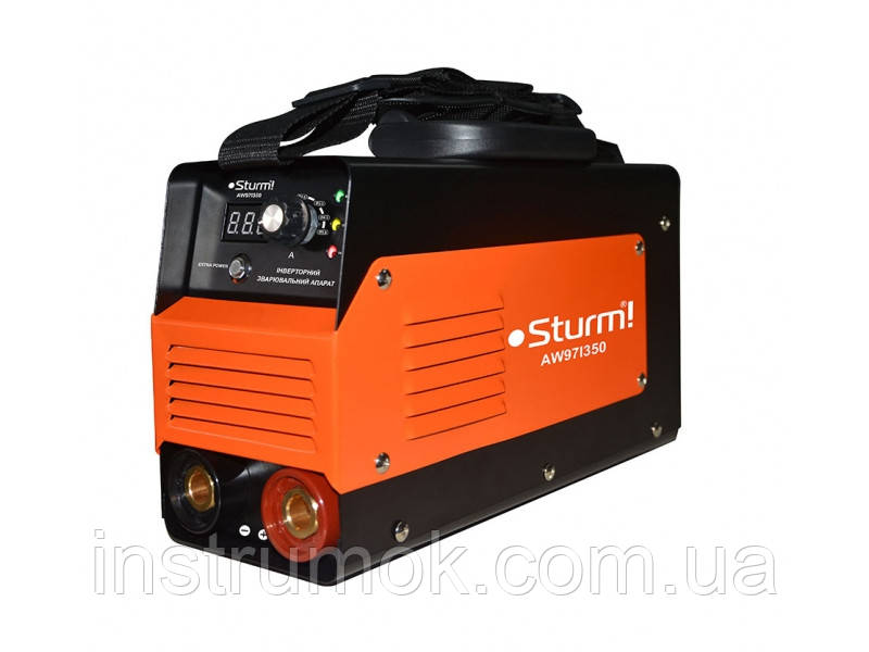 Зварювальний інвертор (350 А, кнопка, Extra Power) Sturm AW97I350