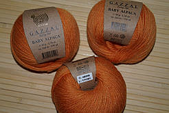 Gazzal Baby Alpaca — 46008 жовтогарячий