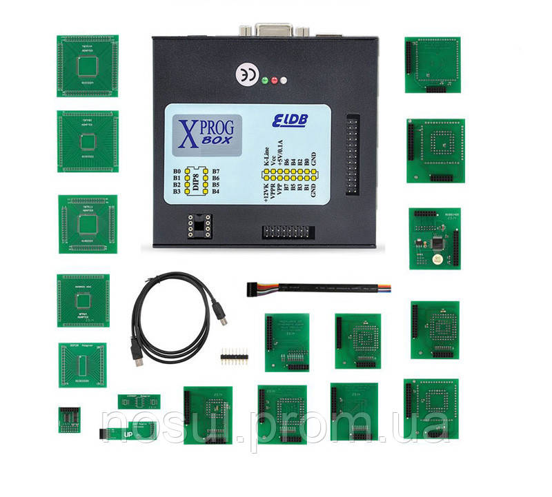 Программатор X-PROG M 5.55 чип-тюнинг прошивки (Xprog M 5.55 Икс Прог М) DIP TMS370 TMS374 HC11E9 HCO5Bх MC68H - фото 1 - id-p595497798