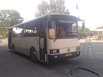 Замена лобовых стекол на автобус ЛАЗ 4207, ЛАЗ Лайнер 