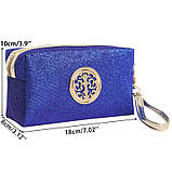 Сумочка жіноча текстильна (срібляста), фото 2