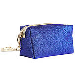 Сумочка жіноча текстильна (срібляста), фото 3