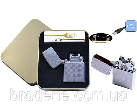 Електроімпульсна USB запальничка 4706-2, фото 1