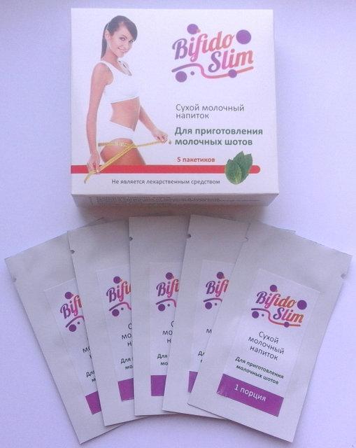 Bifido Slim - сухой молочный напиток для похудения (Бифидо Слим), greenpharm - фото 1 - id-p618311903