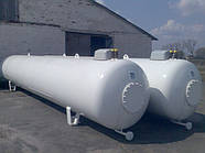 Газова Місткість наземна з боків. люком 400 мм 9,15м3 виробництва VPS, Deltagaz Чехія