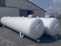 Газовая Емкость наземная с бок. люком 400мм 9,15м3 производства VPS, Deltagaz Чехия