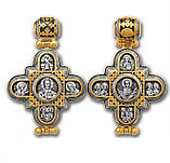 Мощовик срібний Господь Вседержитель. Божа Матір, фото 6