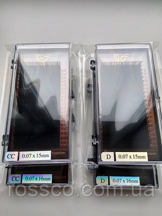 Вії I-Beauty, 20 ліній Д 0.07 15 мм, фото 1