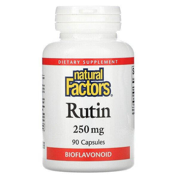 

Natural Factors рутин 250 мг 90 капсул