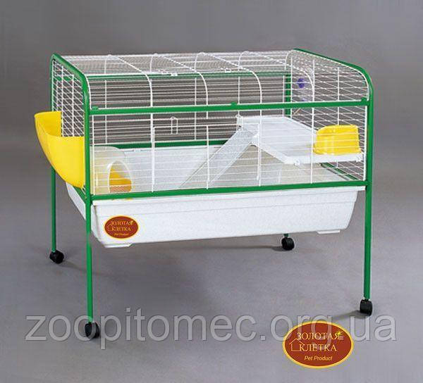 Клітка вольєр для кроля, морської свинки. Golden Cage R4A 104*59*89 см