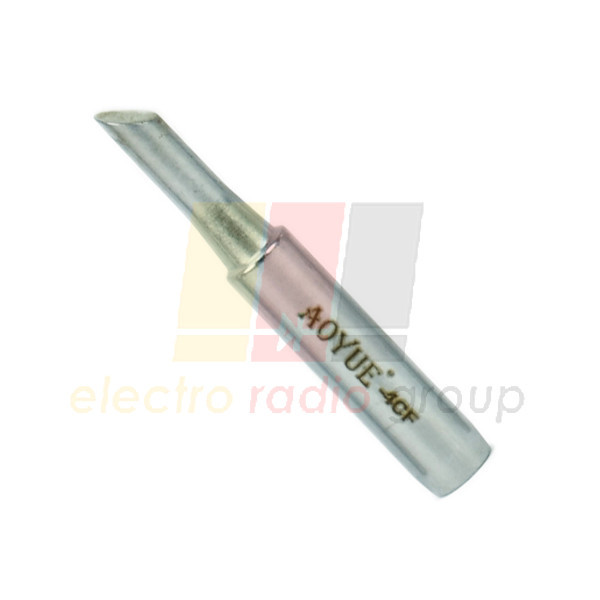 Паяльне жало AOYUE T-4CF для AOYUE 463 Tesla, Lukey 702, 850D, 852D+, 852D+FAN, одност. зріз