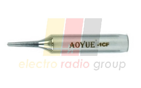 Паяльне жало AOYUE T-1CF для AOYUE 463 Tesla, Lukey 702, 850D, 852D+, 852D+FAN, одност. зріз