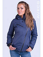 Жіноча гірськолижна куртка Avecs, темно-синій Р. 48
