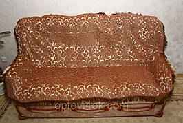 Вензель дрібний (пісочний) покривала двосторонні на великі двоспальні ліжка