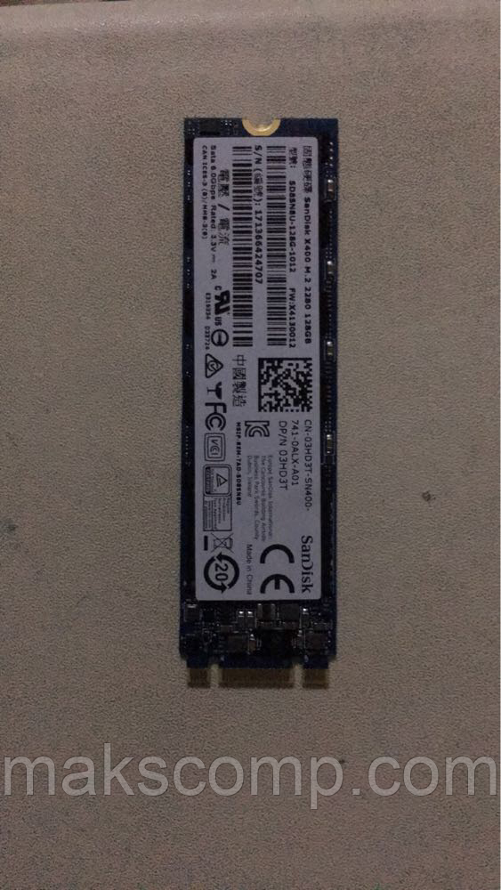 SSD Sandisk X400 128GB m.2 SATAIII