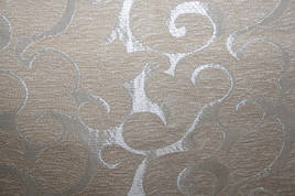 Набір покривав гобеленових Супер Макс на ліжко і крісла Вензель дрібний молочний