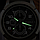Чоловічі годинники Yazole 350 білі з коричневим ремінцем, фото 4