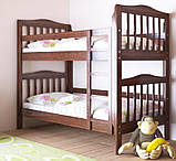 Двоярусне ліжко "Маряна" з ящиками (масив бука), фото 2