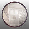 Дзеркало кругле 60 см венге, фото 3