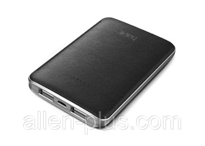 Power Bank HAVIT HV-PB004X, 5000 mAh, black, 2,1А (Повербанк, РЕАЛЬНАЯ ЕМКОСТЬ!)