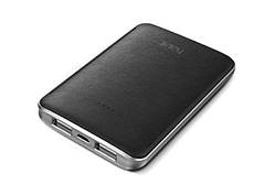 Power Bank HAVIT HV-PB004X, 5000 mAh, black, 2,1А (Повербанк, РЕАЛЬНАЯ ЕМКОСТЬ!)