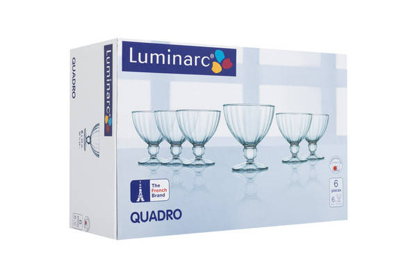 Набір креманок Luminarc quadro h2903, фото 3
