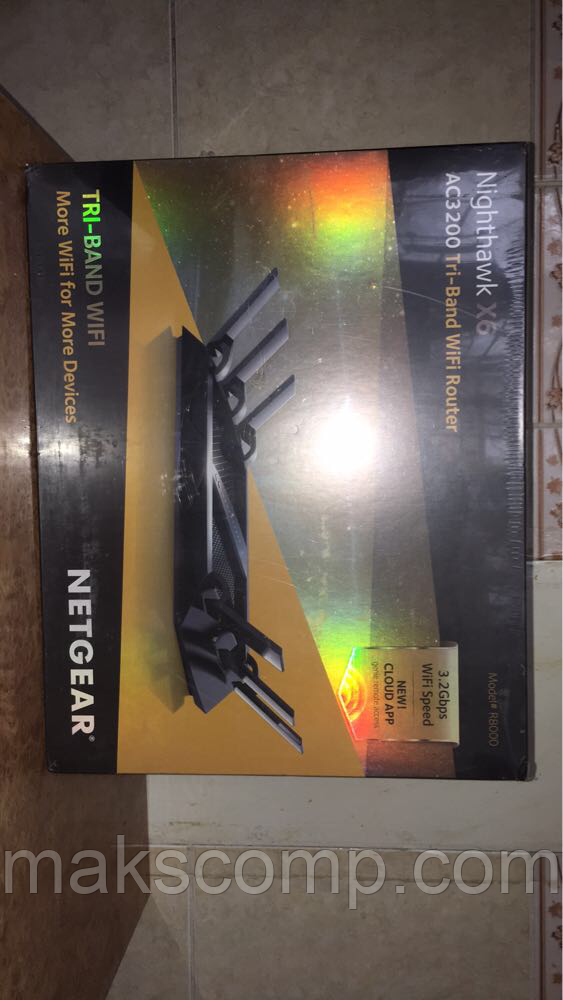 Роутер Netgear R8000 AC3200 Tri-Band WiFi 2.4 і 5 ГГц usb 3.0 IPTV