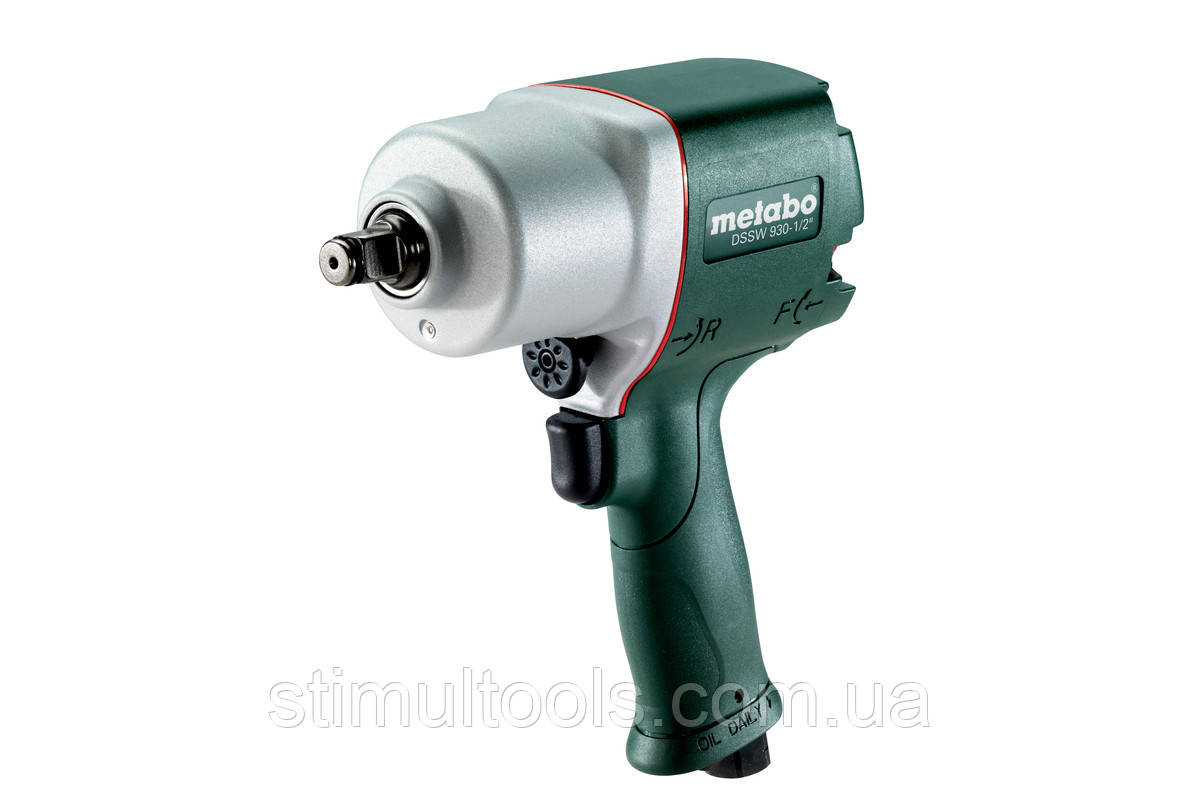 Пневматичний гайковерт Metabo DSSW 930-1/2 Безкоштовна доставка по Україні!