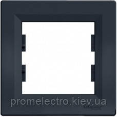Рамка Schneider-Electric Asfora Plus 1-пост антрацит EPH5800171