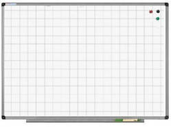 Магнітно-маркерна дошка 120х180 см у клітинку